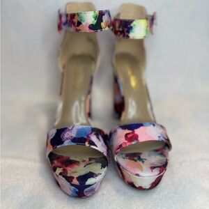 Dream Pairs Floral Women's Heels
